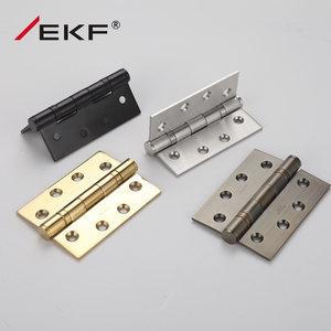 德国EKF合页亮金不锈钢平开轴承合页铰链房门木门活页4寸单片售价