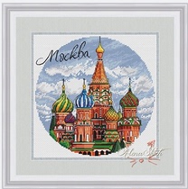 Cross Stitch Drawings PDF Redrawing of the XSDs SAGA Circular City-Moscow