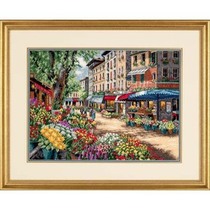 Cross stitch source file DIM 35256 Paris Market