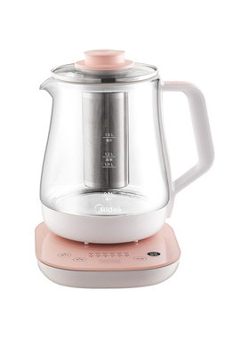 美的养生壶GE1511家用多功能花茶壶泡茶壶办公室电水壶烧水壶1.5L