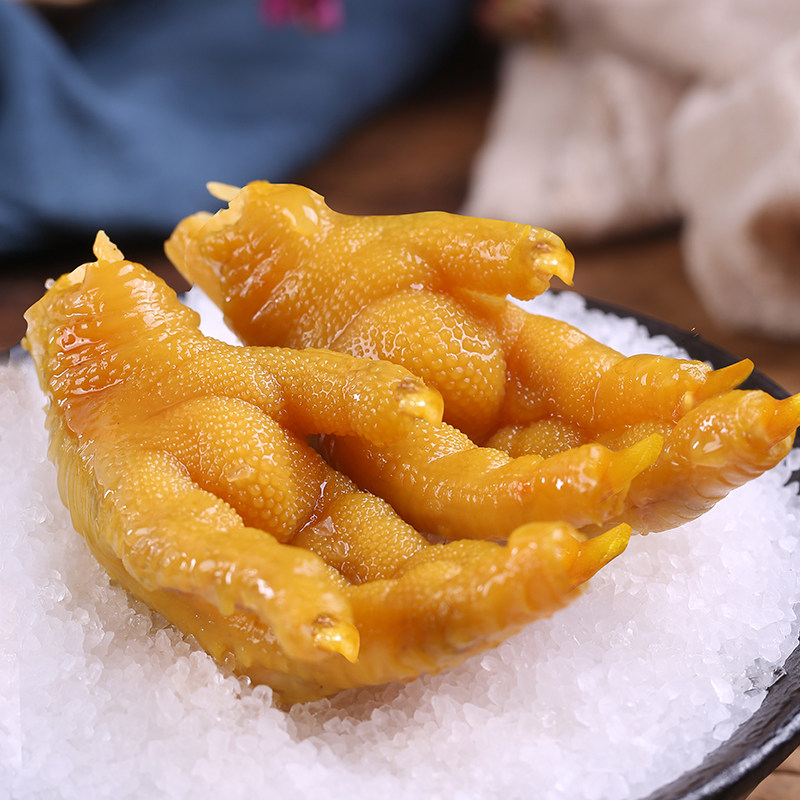 盐焗鸡爪广东梅州梅县客家赞香特产小吃凤爪独立真空网红休闲零食,淘宝优惠券,粉丝福利购,淘宝优惠卷