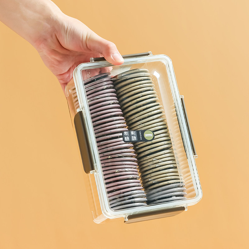 易臣精品吧唧收纳盒75mm二次元徽章密封盒动漫挂件周边存放盒,淘宝优惠券,粉丝福利购,淘宝优惠卷