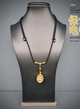 艾媄思彩钻钛钢不掉色泰国佛牌链