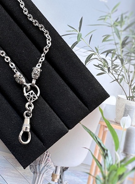 2026新款[掉色包换防敏]双色24K镀金钛钢金属链镂空泰国佛牌链子