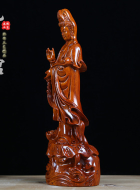 佛像摆件供奉红木工艺品
