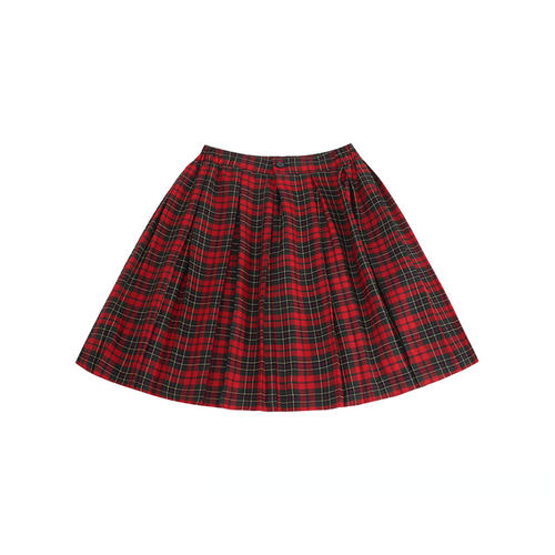 裕达深圳小学生校服 女秋冬装制礼服套装毛衣+裙+衬衣+马甲+领结 - 图2