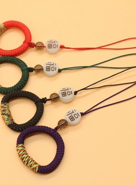 编织古风短款u盘包邮手机挂绳