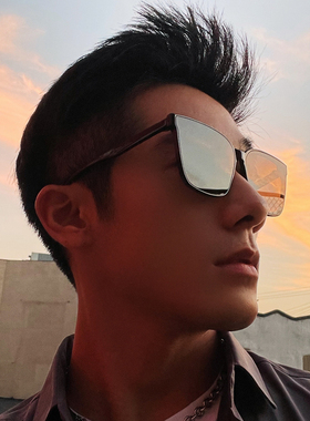 gm极简风格修饰脸型高街太阳眼镜