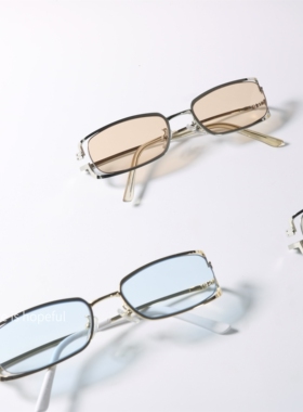 小众设计窄框太阳眼镜UV400