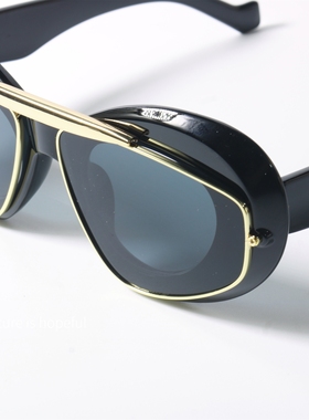 轻奢风猫眼形状太阳眼镜