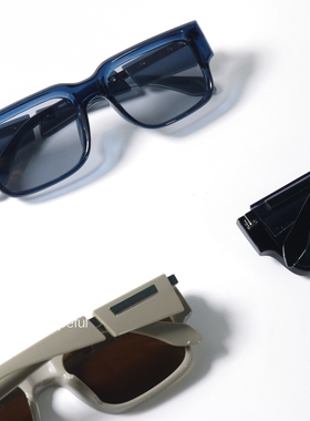 方形UV400TR90材质可配近视墨镜