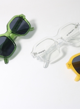 日系复古UV400可配近视太阳眼镜