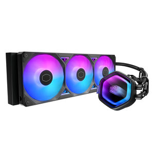 酷冷至尊冰神G360龙影2代LCD水冷CPU散热器ARGB扇双顶盖替换1700