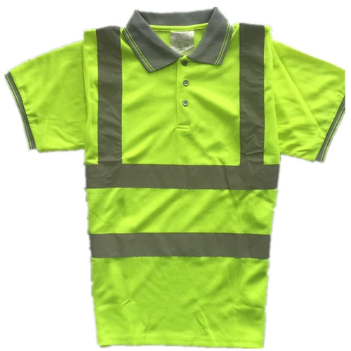 Светоотражающая безопасная летняя футболка подходит для мужчин и женщин, униформа