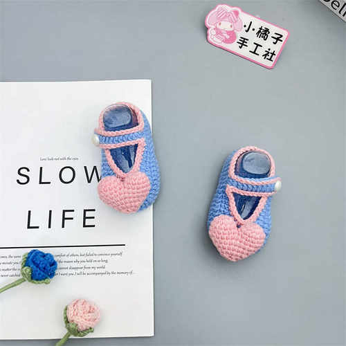 孕期解闷手工diy编织郁金香宝宝上衣马甲女童帽子马甲鞋子毛线团 - 图3