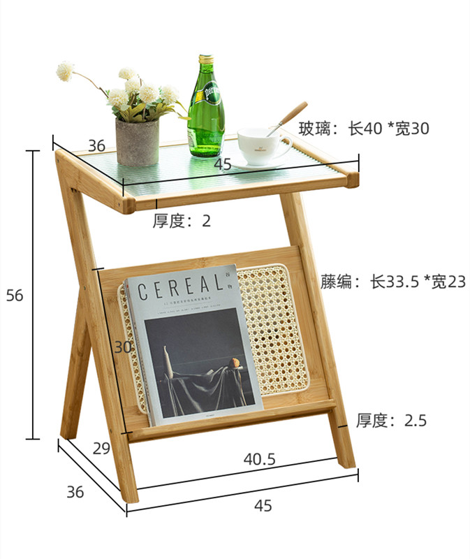 边桌边几角几沙发几电脑桌Z型C型桌卧室床边桌简易茶几小桌子书桌-图3