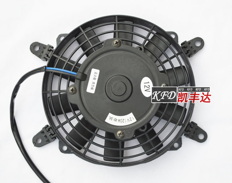 7寸8寸汽车摩托车发动机水箱散热风扇120W12v24V空调电子扇加改装 - 图2