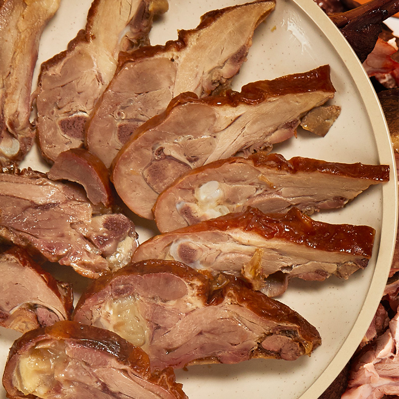 全聚德酱鸭500g*2袋特色特产酱鸭方便速食菜北京酱鸭熟食包邮
