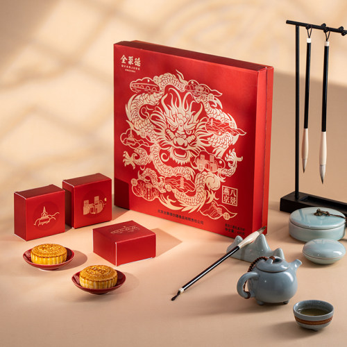 中华老字号！全聚德 燕京八景 月饼礼盒630g