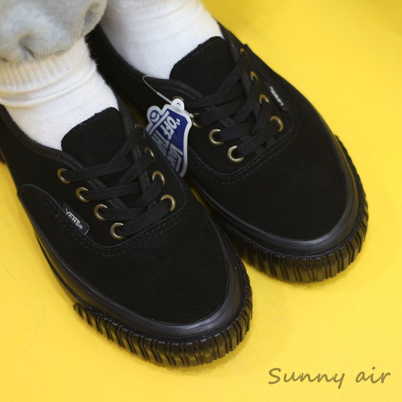 Sunny现货 VANS Authentic 44 Lug DX高端帆布黑板鞋VN0005U4BLK - 图1