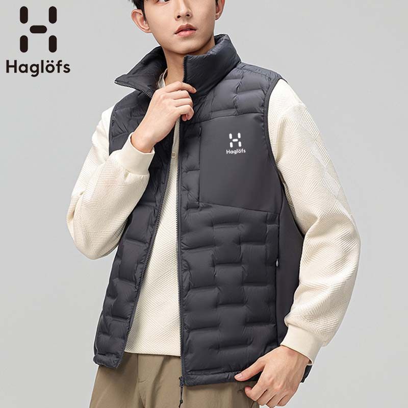 HAGLOFS火柴棍户外羽绒马甲男女秋冬款防风保暖坎肩背心时尚外套,淘宝优惠券,粉丝福利购,淘宝优惠卷