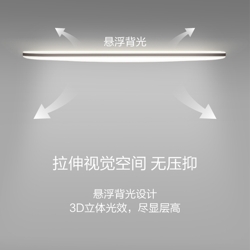 飞利浦 led卧室吸顶灯现代简约超薄智能北欧主卧室灯儿童房悦巧-图0