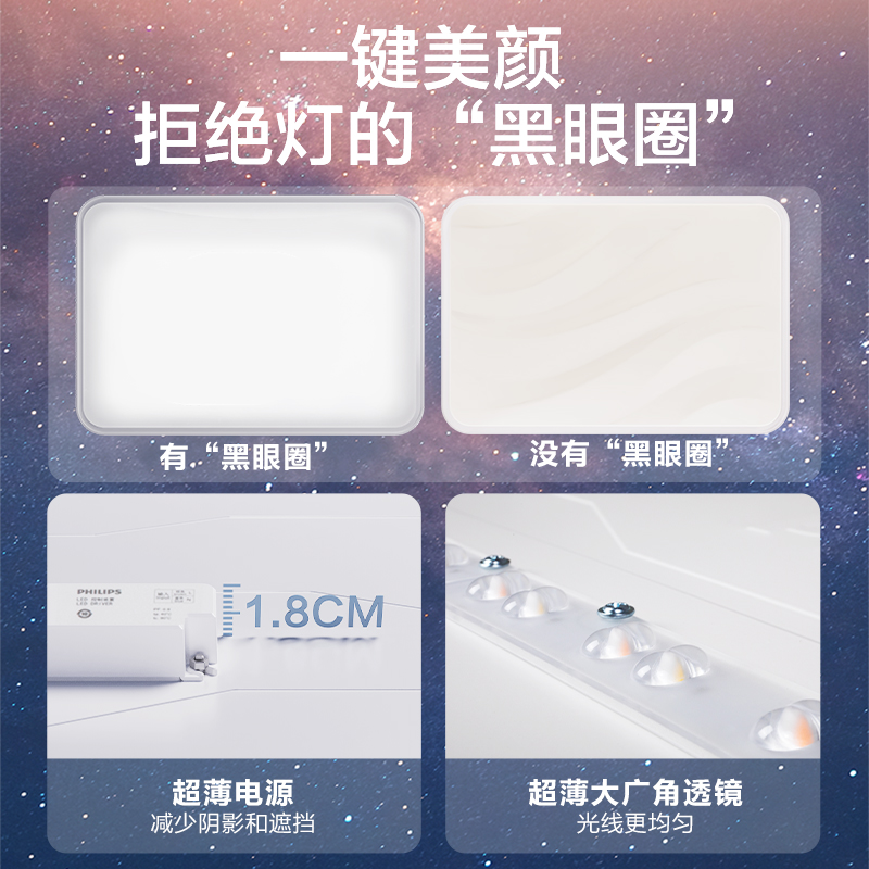 Led ceiling lamp philips simple modern