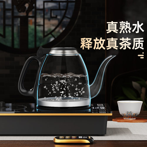 金灶E9全自动上水电热水壶茶台烧水壶一体泡茶专用恒温热水壶家用 - 图0