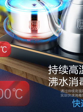 金灶紫外线高温双效茶道消毒锅