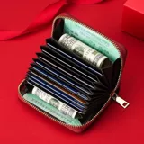 Изысканный вместительный и большой картхолдер, сумка через плечо, антимагнитный маленький бумажник, система хранения