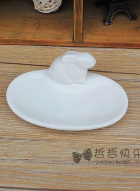 高档陶瓷拍摄小鹿道具