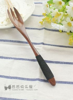 木质日式风拍摄餐具摆件