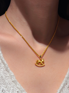 DIY万能扣可拆卸吊坠项链女