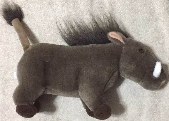 （定做）仿真疣猪warthog毛绒玩具公仔狮子王蓬蓬-图2