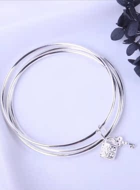 三生三世时尚风银镯子