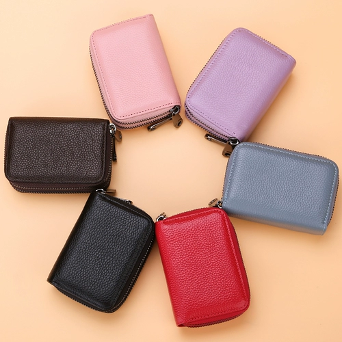 Кожаный орган, картхолдер, вместительные и большые карточки, сумка через плечо для водительских прав, воловья кожа, из натуральной кожи