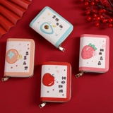 Мультяшный картхолдер, вместительная и большая маленькая сумка через плечо, милый кошелек для водительских прав