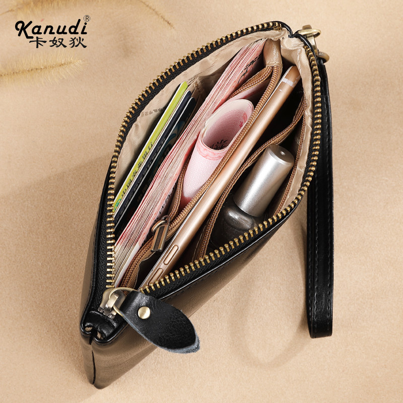 牛皮长款2020新款简约时尚女钱包 卡奴狄钱包