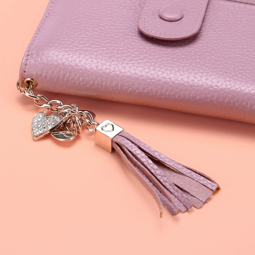 卡奴狄 Бумажник, сумка через плечо, универсальный милый складной короткий кошелек, коллекция 2021, в корейском стиле, из натуральной кожи