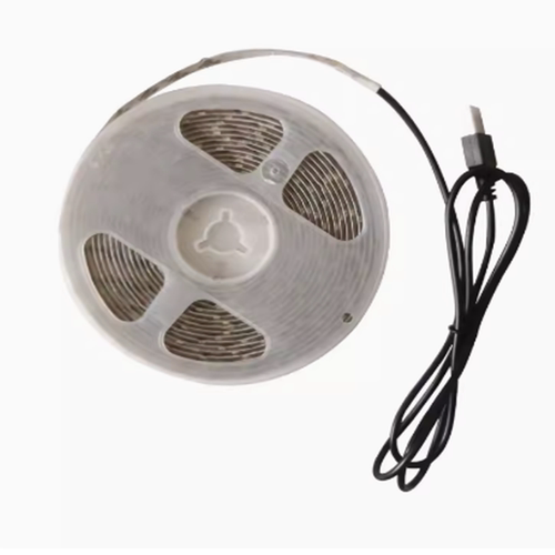 led灯带5v贴片地摊灯2835电池防水5050灯带USB接口七彩RGB软灯条 - 图3