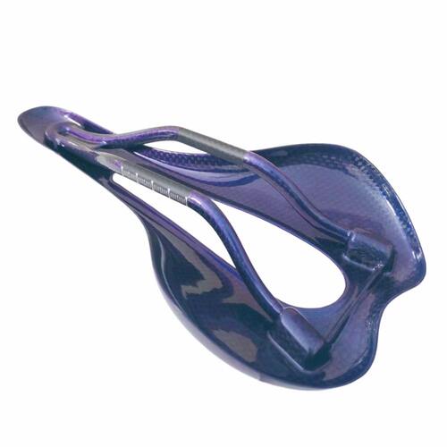 TMTX自行车坐垫蓝紫渐变透气碳纤维中空山地车公路车鞍座户外骑行 - 图3
