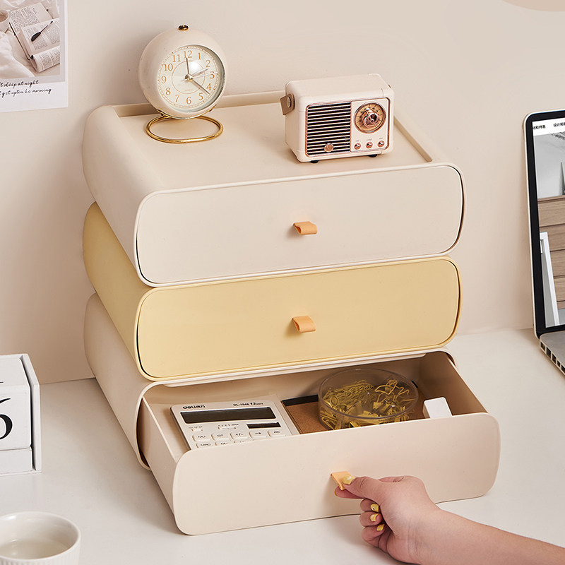 玄关桌面收纳盒入户门摆件抽屉收纳盒分层可叠加客厅电视柜抽屉盒,淘宝优惠券,粉丝福利购,淘宝优惠卷