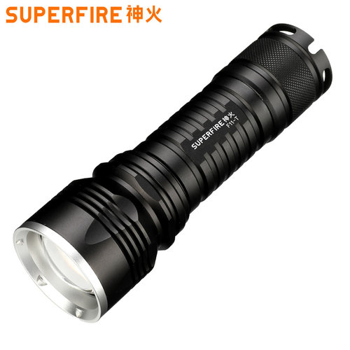 Supfire26650神火led强光手电筒F11-T可充电超亮多功能户外远射 - 图0