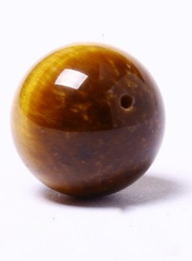 招财转运珠水晶生日礼物虎眼石