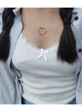 可爱卡通纹身贴 彩色涂鸦小图案防水持久女生纹身贴