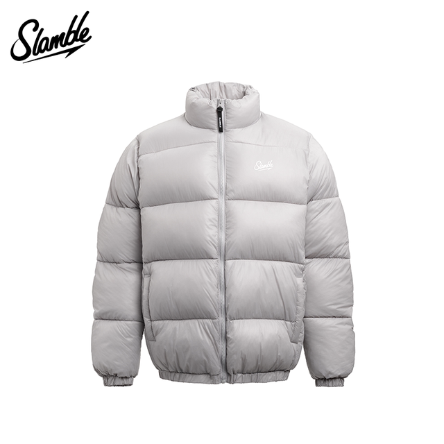 SLAMBLE puff cotton stand collar outdoor sports cotton coat men's windproof thickened warm bread coat winter