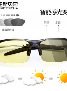 墨镜日夜两用变色垂钓太阳眼镜