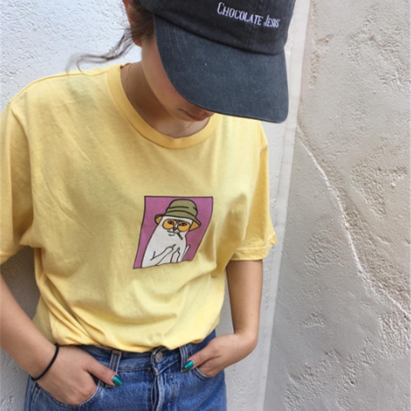 独家新品RIPNDIP Nermal Thompson Tee贱猫趣味恶搞短袖 T恤情侣-图1