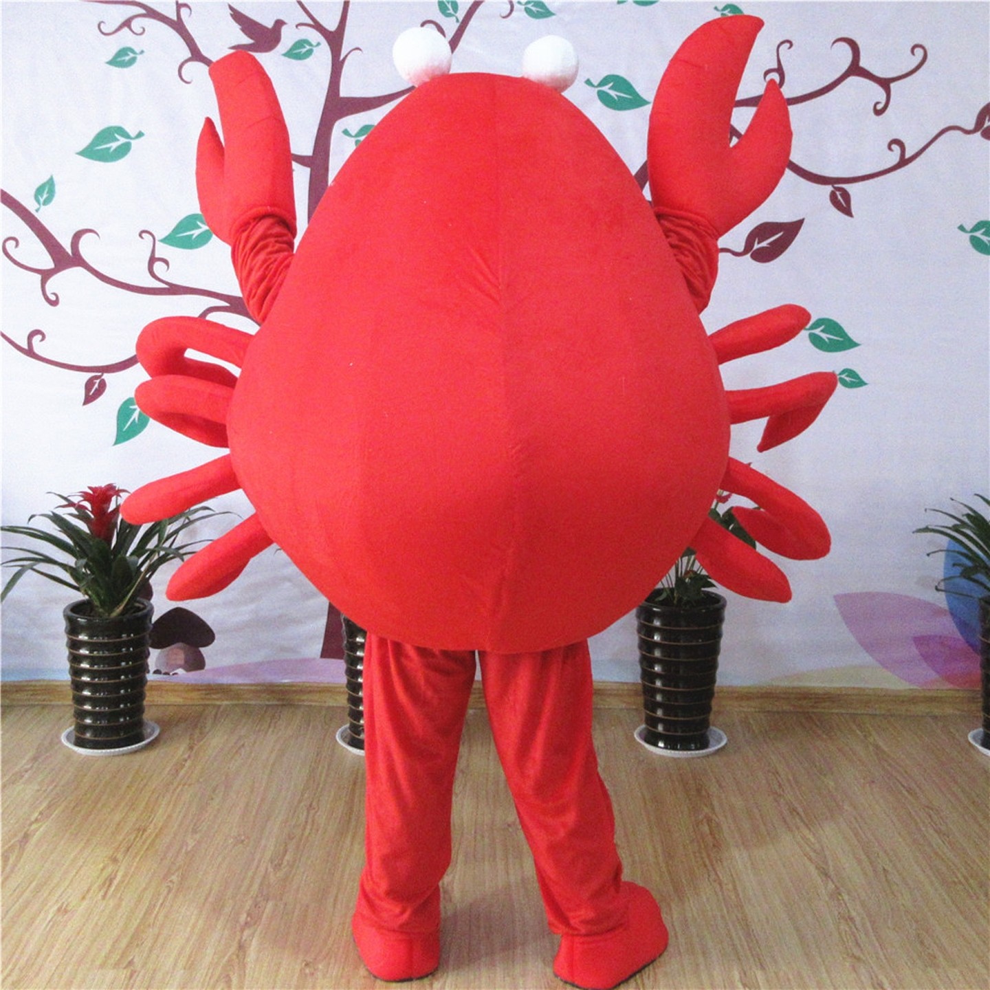 定制动漫广告表演螃蟹大闸蟹帝王蟹卡通人偶巡演出布偶道具衣服装,淘宝优惠券,粉丝福利购,淘宝优惠卷