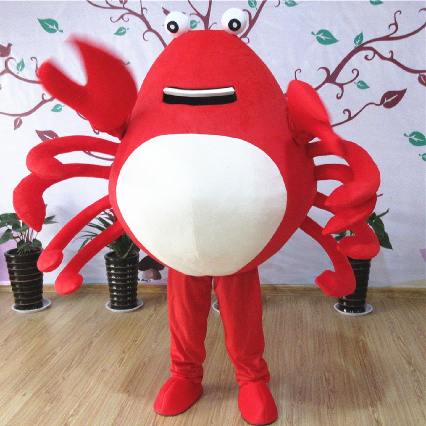 定制动漫广告表演螃蟹大闸蟹帝王蟹卡通人偶巡演出布偶道具衣服装,淘宝优惠券,粉丝福利购,淘宝优惠卷